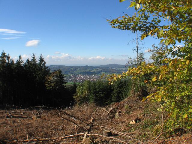 Blick von der Tromm ins Weschnitztal,F&uuml;rth,Rimbach