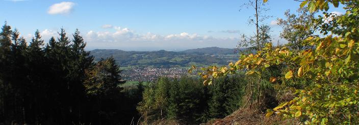 Von der Tromm, Blick zum Weschnitztal,Rimbach,F&uuml;rth im Odenwald